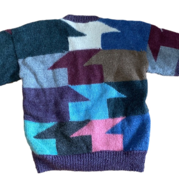 Llama Vintage Sweater Size Medium - Picture 7 of 9